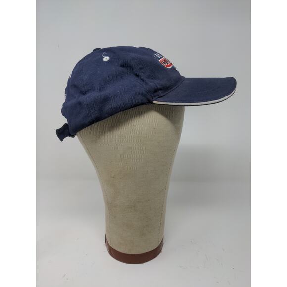 Crossroads God Bless America In God We Trust Patriotic Slideback Hat OSFA Blue - Picture 5 of 10